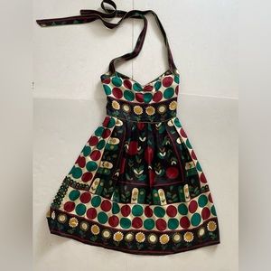 Nicole Miller, Floral Midi Dress, Size 6/ fits like 2-4